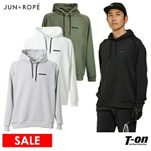 【30％OFFセール】パーカー メンズ ジュン＆ロペ ジュンアンドロペ JUN＆ROPE  ゴルフウェア ejm73000