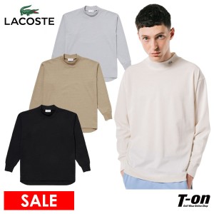 【30％OFFセール】ハイネックシャツ メンズ ラコステ LACOSTE　日本正規品  th009j-99