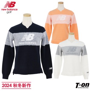 【送料無料】セーター レディース ニューバランス ゴルフ new balance golf 2024 秋冬 新作 ゴルフウェア 012-4270507