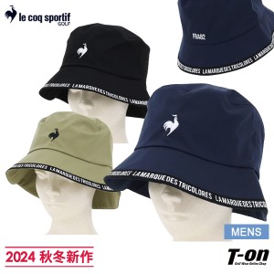 【メール便対応】ハット メンズ ルコックスポルティフ ゴルフ ルコック le coq sportif GOLF 2024 秋冬 新作 ゴルフ lg4fcp71m