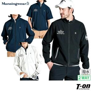 Munsing wear 2way 刺繍 プルオーバー トレーナー スエット
