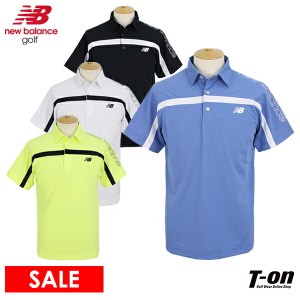 【メール便対応】ポロシャツ メンズ ニューバランス ゴルフ new balance golf 2024 春夏 新作 ゴルフウェア 012-4168005