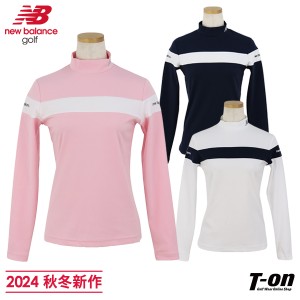 【送料無料】【メール便対応】ハイネックシャツ レディース ニューバランス ゴルフ new balance golf 2024 秋冬 新作 ゴルフウェア 012-4