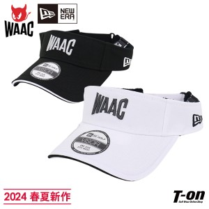 サンバイザー メンズ レディース ワック×ニューエラゴルフ コラボ WAAC×NEW ERA GOLF 日本正規品 2024 春夏 新作 ゴルフ 072242831