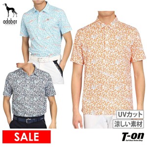 【60％OFFセール】ポロシャツ メンズ アダバット adabat ゴルフウェア 082-16403