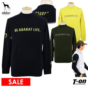 【50％OFFセール】 セーター メンズ アダバット adabat ゴルフウェア 082-17004