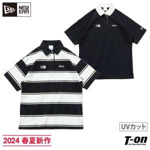 ポロシャツ レディース ニューエラ ゴルフ NEW ERA 日本正規品 2024 春夏 新作 ゴルフウェア 14108975-6