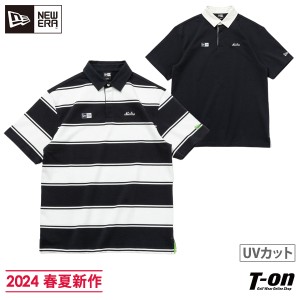 ポロシャツ メンズ ニューエラ ゴルフ NEW ERA 日本正規品 2024 春夏 新作 ゴルフウェア 14109033-4