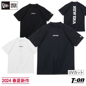 【メール便対応】ハイネックシャツ メンズ ニューエラ ゴルフ NEW ERA 日本正規品 2024 春夏 新作 ゴルフウェア 14109047-9