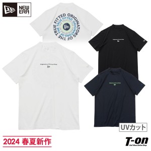 【メール便対応】ハイネックシャツ メンズ ニューエラ ゴルフ NEW ERA 日本正規品 2024 春夏 新作 ゴルフウェア 14109052-4