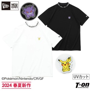 ハイネックシャツ メンズ ニューエラ ゴルフ ニューエラ NEW ERA 日本正規品 2024 春夏 新作 ゴルフウェア 14124680-1