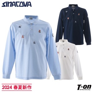 【送料無料】ポロシャツ メンズ シナコバ ジェノバ SINACOVA GENOVA 2024 春夏 新作 ゴルフウェア 23120040