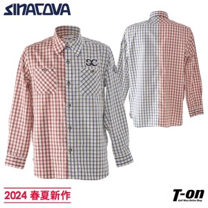 【送料無料】カジュアルシャツ メンズ シナコバ ジェノバ  SINACOVA GENOVA 2024 春夏 新作 24123030