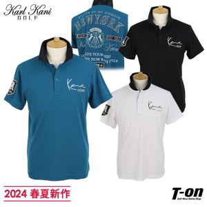 ポロシャツ メンズ カール カナイ ゴルフ Karl Kani GOLF 2024 春夏 新作 ゴルフウェア 242kg1200