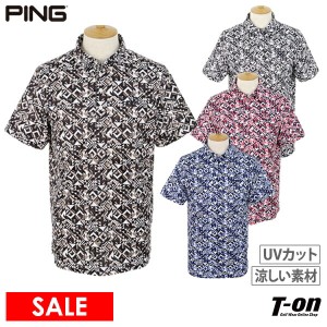 【30％OFFセール】ポロシャツ メンズ ピン PING 2024 春夏 新作 ゴルフウェア 621-4160303