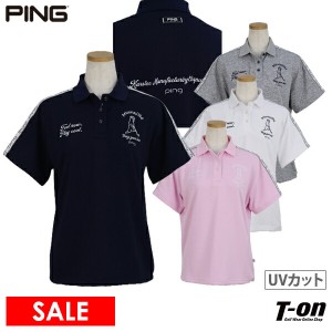 【30％OFFセール】ポロシャツ レディース ピン PING 2024 春夏 新作 ゴルフウェア 622-4160200