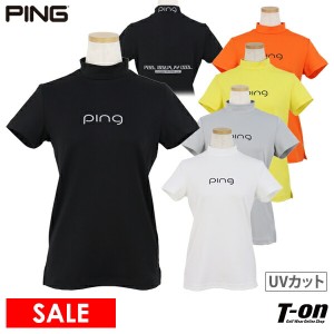 【30％OFFセール】ハイネックシャツ レディース ピン PING 2024 春夏 新作 ゴルフウェア 622-4167204