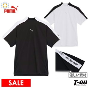 【30％OFFセール】ハイネックシャツ メンズ プーマゴルフ PUMA GOLF 日本正規品 日本規格価 2024 春夏 新作 ゴルフウェア 627606