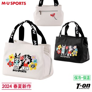 【送料無料】カートバッグ レディース MUスポーツ M.U SPORTS 2024 春夏 新作 ゴルフ 703q1012