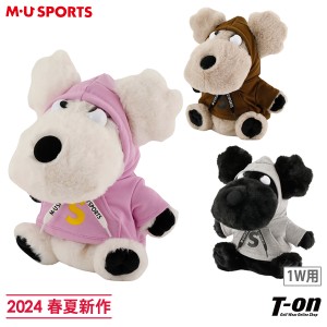 ヘッドカバー レディース MUスポーツ エムユー スポーツ M.U SPORTS MUSPORTS 2024 春夏 新作 ゴルフ 703q3500