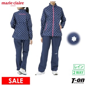 【40％OFFセール】レインウェア レディース マリクレール marie claire sport ゴルフウェア 711-990-i