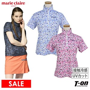 【30％OFFセール】ポロシャツ レディース マリクレール マリ・クレール スポール marie claire sport 2024 春夏 新作 ゴルフウェア 714-6