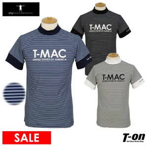 【送料無料】【メール便対応】ハイネックシャツ メンズ ティーマック T-MAC 2024 春夏 新作 ゴルフウェア 7414172103