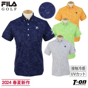 【メール便対応】ポロシャツ メンズ フィラ フィラゴルフ FILA GOLF 2024 春夏 新作 ゴルフウェア 744-608