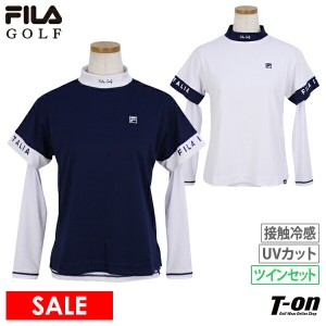 【30％OFFセール】ハイネックシャツ＆インナーシャツ レディース フィラ フィラゴルフ FILA GOLF 2024 春夏 新作 ゴルフウェア 754-500-2