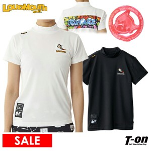 【送料無料】【メール便対応】ハイネックシャツ レディース ラウドマウス ゴルフ LOUDMOUTH GOLF 日本正規品 日本規格 2024 春夏 新作 ゴ