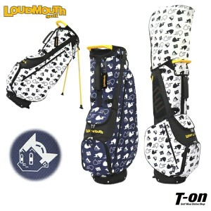 【送料無料】キャディバッグ メンズ レディース ラウドマウス ゴルフ LOUDMOUTH GOLF 日本正規品 日本規格 2024 春夏 新作 ゴルフ 764-99