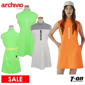 【30％OFFセール】ワンピース レディース アルチビオ archivio 2024 春夏 新作 ゴルフウェア a351501