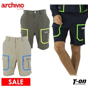 【30％OFFセール】ショートパンツ メンズ アルチビオ archivio 2024 春夏 新作 ゴルフウェア a367312