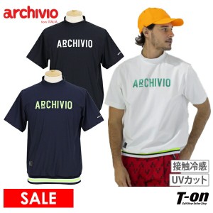 【30％OFFセール】ハイネックシャツ メンズ アルチビオ archivio 2024 春夏 新作 ゴルフウェア a369302