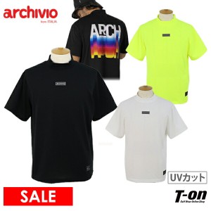 【30％OFFセール】ハイネックシャツ メンズ アルチビオ archivio 2024 春夏 新作 ゴルフウェア a369501