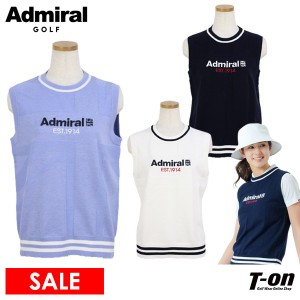 【送料無料】ベスト レディース アドミラルゴルフ Admiral Golf 日本正規品 2024 春夏 新作 ゴルフウェア adla409