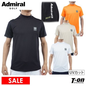 【30％OFFセール】ハイネックシャツ メンズ アドミラルゴルフ Admiral Golf 日本正規品 2024 春夏 新作 ゴルフウェア adma407