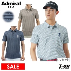 【30％OFFセール】ポロシャツ メンズ アドミラルゴルフ Admiral Golf 日本正規品 2024 春夏 新作 ゴルフウェア adma417