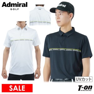 【送料無料】【メール便対応】ポロシャツ メンズ アドミラルゴルフ Admiral Golf 日本正規品 2024 春夏 新作 ゴルフウェア adma428