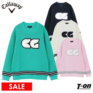 【30％OFFセール】セーター レディース キャロウェイ アパレル Callaway APPAREL 2024 春夏 新作 ゴルフウェア c24118200