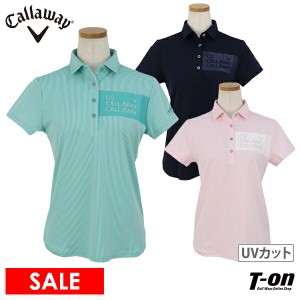 【送料無料】【メール便対応】ポロシャツ レディース キャロウェイ アパレル キャロウェイ ゴルフ Callaway APPAREL 2024 春夏 新作 ゴル