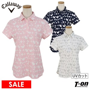 【30％OFFセール】ポロシャツ レディース キャロウェイ アパレル Callaway APPAREL 2024 春夏 新作 ゴルフウェア c24134204