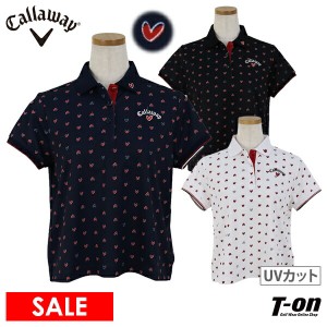 【30％OFFセール】ポロシャツ レディース キャロウェイ アパレル キャロウェイ ゴルフ Callaway APPAREL 2024 春夏 新作 ゴルフウェア c2