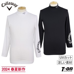 【メール便対応】インナーシャツ メンズ キャロウェイ アパレル キャロウェイ ゴルフ Callaway APPAREL 2024 春夏 新作 ゴルフウェア c24