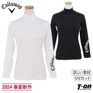 【メール便対応】インナーシャツ レディース キャロウェイ アパレル Callaway APPAREL 2024 春夏 新作 ゴルフウェア c24932200