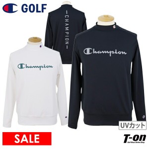 【送料無料】ハイネックシャツ メンズ チャンピオン チャンピオン ゴルフ Champion 日本正規品 2024 春夏 新作 ゴルフウェア c3-zg402