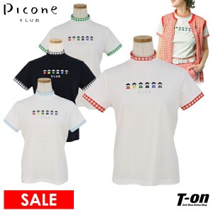 【30％OFFセール】ハイネックシャツ レディース ピッコーネクラブ PICONE CLUB 2024 春夏 新作 ゴルフウェア c359326