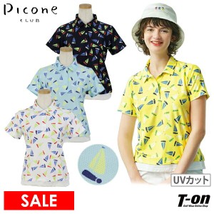 【送料無料】ポロシャツ レディース ピッコーネクラブ PICONE CLUB 2024 春夏 新作 ゴルフウェア c359504