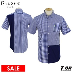 【30％OFFセール】カジュアルシャツ メンズ ピッコーネクラブ PICONE CLUB 2024 春夏 新作 ゴルフウェア c365402