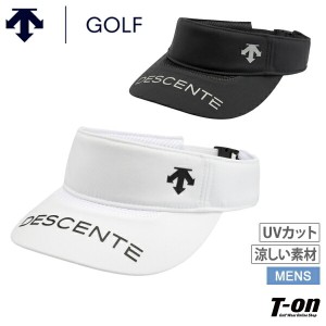 サンバイザー メンズ デサントゴルフ デサント DESCENTE GOLF 2024 春夏 新作 ゴルフ dgbxjc51